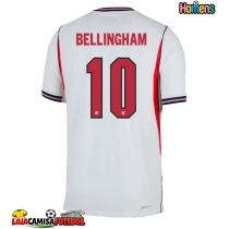 Camisa de Futebol Inglaterra Jude Bellingham #10 Equipamento Principal Mundo 2026 Manga Curta